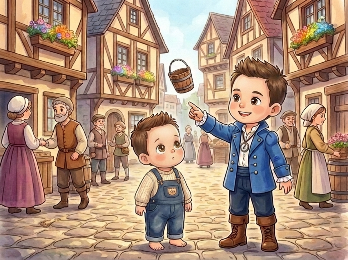 Cuento personalizado infantil: El Misterio de la Varita Azul